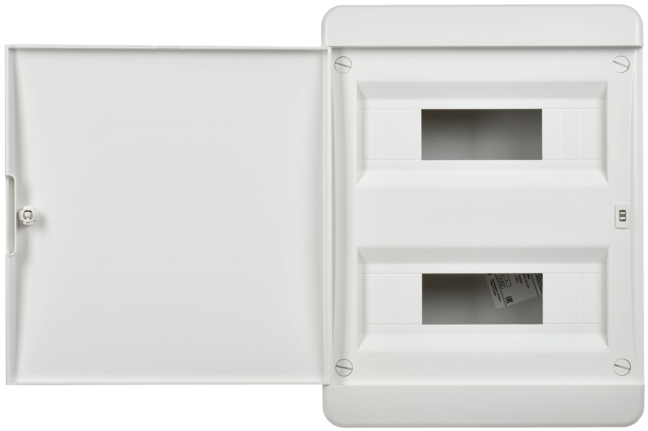 TEKFOR Корпус пластиковый ЩРВ-П-24 IP41 белая дверь ИЭК