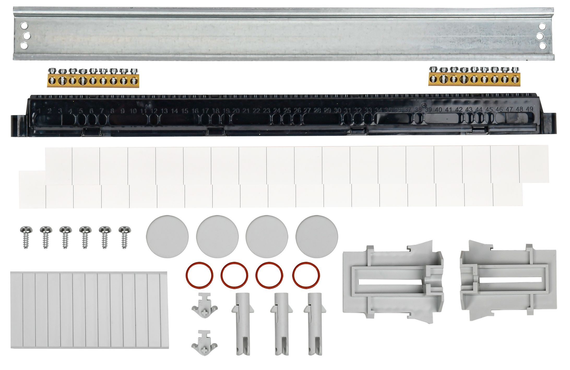 TEKFOR Корпус пластиковый КМПн-18 IP65 зеленая прозрачная дверь ИЭК