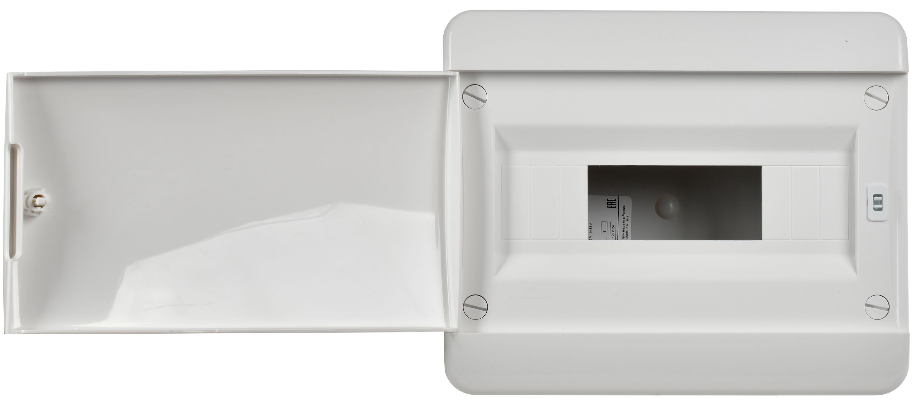 TEKFOR Корпус пластиковый ЩРВ-П-12 IP41 белая дверь ИЭК