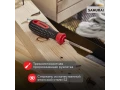 Отвертка крестовая PZ1х75мм, трехкомпонентная рукоятка, сталь S2 REXANT 12-6414-1