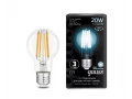 Лампа Gauss Filament А60 20W 1850lm 4100К Е27 LED 1/10/40