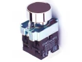 Кнопка управления NP2-BA25 без подсветки черная 1НЗ+1НО IP40 (CHINT) 574841