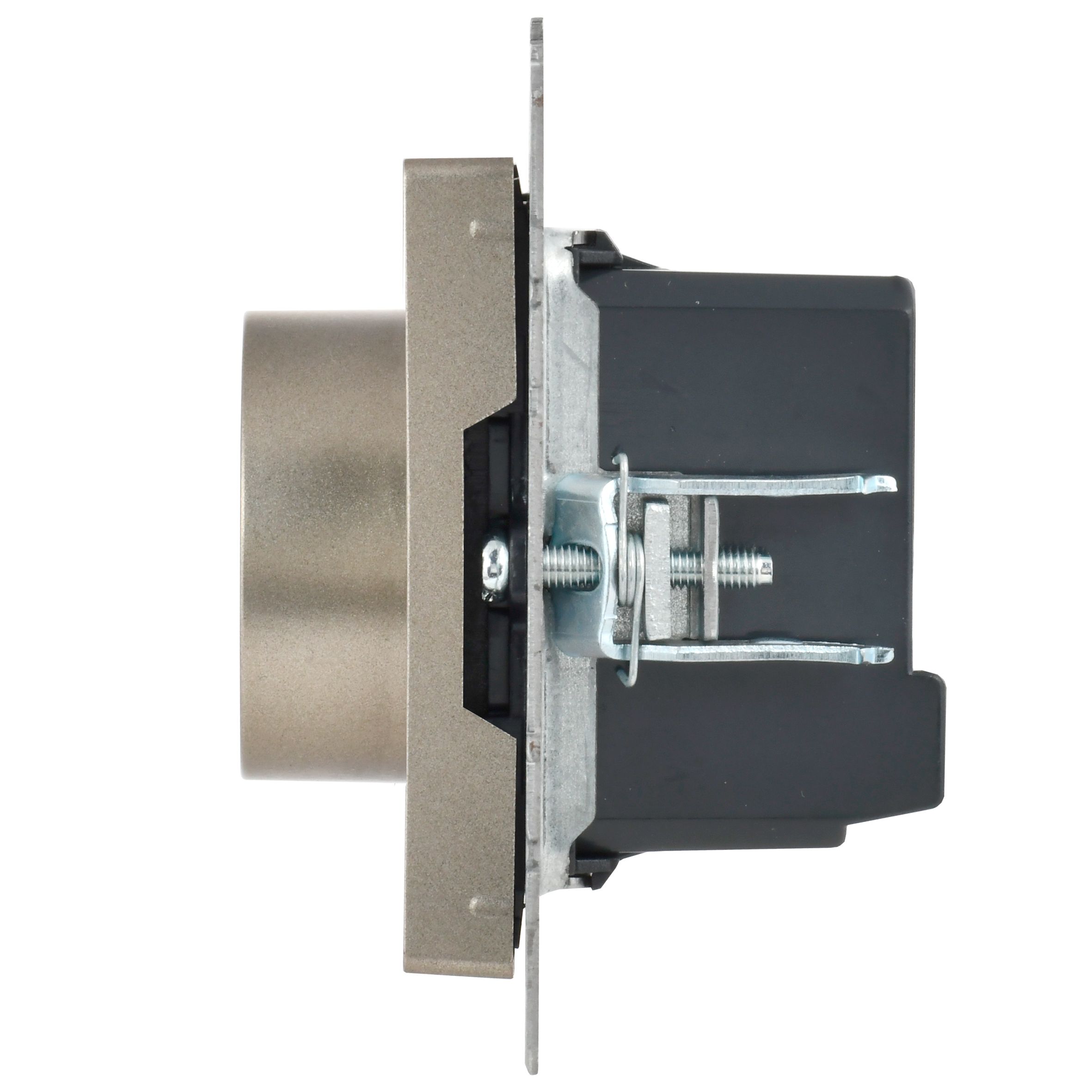 BRITE Термостат электронный с индикацией ТС10-1-БрШ шампань ИЭК