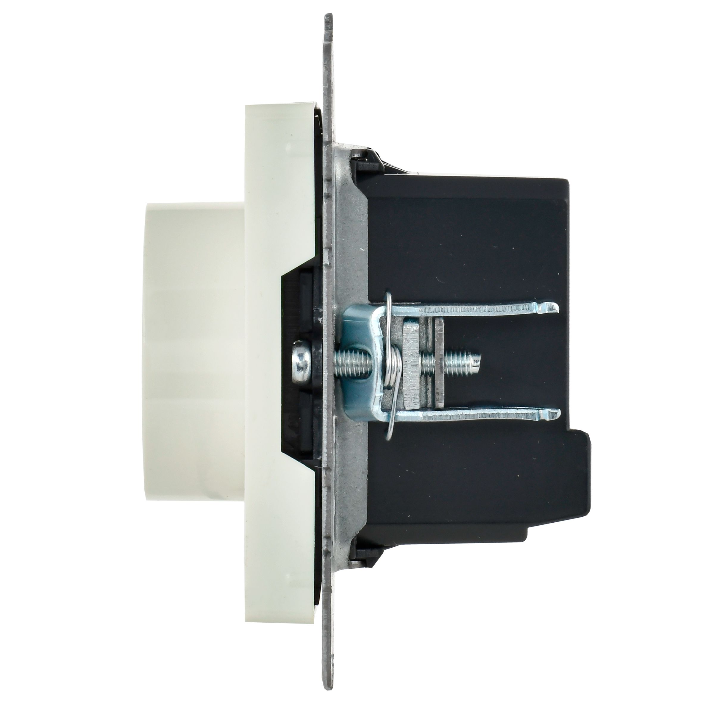 BRITE Термостат электронный с индикацией ТС10-1-БрБ белый ИЭК