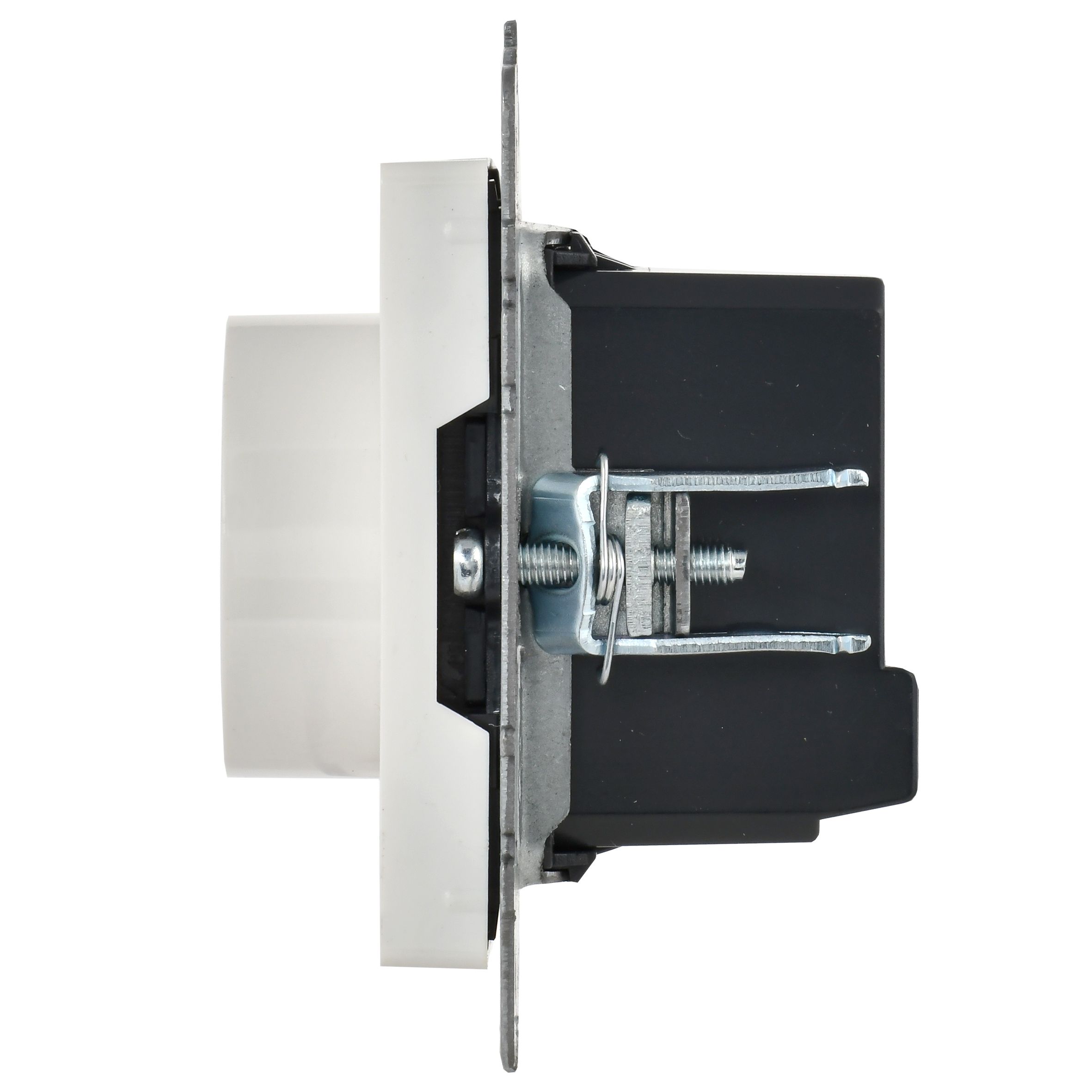 BRITE Термостат электронный с индикацией ТС10-1-БрЖ жемчуг ИЭК