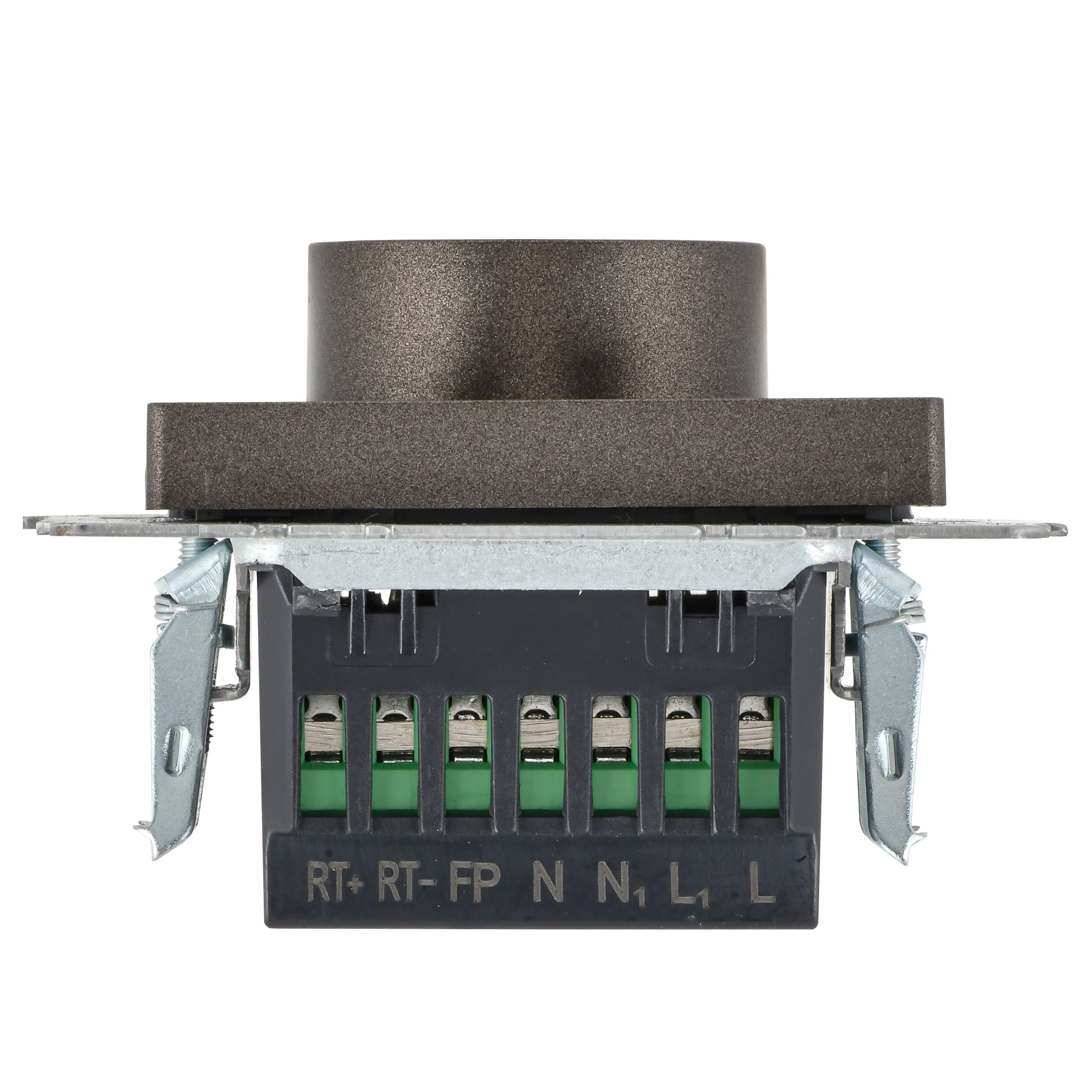 BRITE Термостат электронный с индикацией ТС10-1-БрТБ темная бронза ИЭК