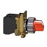 Переключатель 22мм 230-240В красный /XB4BK124M5/