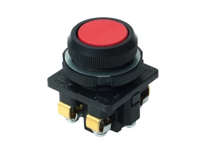 КЕ-011 У3 исп.1, красный, 2з, цилиндр, IP40, 10А ,660В, выключатель кнопочный (ЭТ)