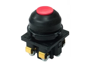 КЕ-081 У2 исп.2, красный, 1з+1р, цилиндр, IP54, 10А, 660В, выключатель кнопочный (ЭТ)
