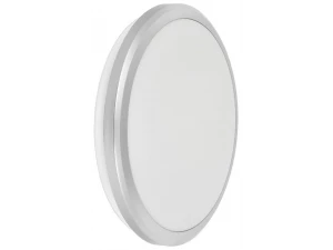 Светильник светодиодный ДПБ 3101 12Вт IP54 4000K круг серебро IEK