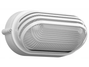 Светильник НПБ 1407 белый/овал с реш. 60Вт (ИЭК)