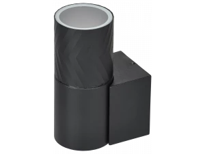 LIGHTING Светильник уличный 5107 настенный под лампу GU10 IP65 черный IEK