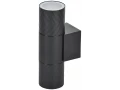 LIGHTING Светильник уличный 5108 настенный под лампу 2хGU10 IP65 черный IEK