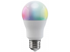 iTEQ SMART-лампа светодиодная с матовой колбой А60 9,4Вт W+RGB с поддержкой протоколов WIFI+BLE E27