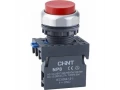 Кнопка управления NP8-01GN/4 без подсветки красная 1H3 IP65 R CHINT 667291