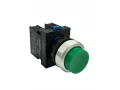Кнопка выступающая NP8-11GN/3 без подсветки зеленая 1HO+1H3 IP65 R CHINT 667109