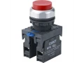 Кнопка выступающая NP8-11GN/4 без подсветки красная 1HO+1H3 IP65 R CHINT 667110