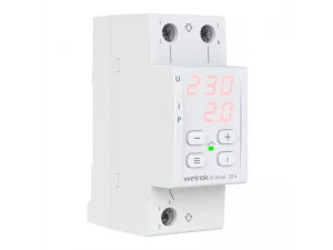 Реле напряжения с контролером тока Welrok VI-32 red