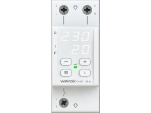Реле напряжения с контролером тока Welrok VI-40