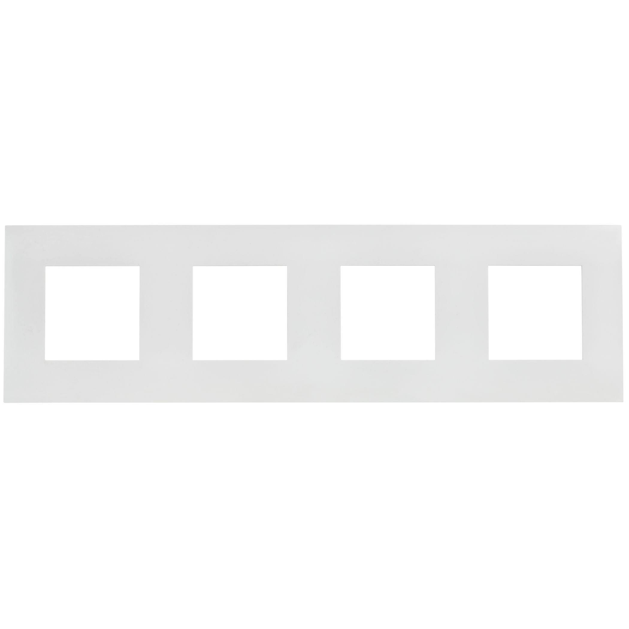 SKANDY Рамка 4-местная SK-F04W арктический белый IEK