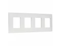 SKANDY Рамка 4-местная SK-F04W арктический белый IEK