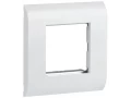 ITK Лицевая рамка для модуля Mosaic 80х80мм металлический суппорт белая