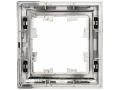 BRITE Рамка 1-местная РУ-1-Бр хром/черный IEK
