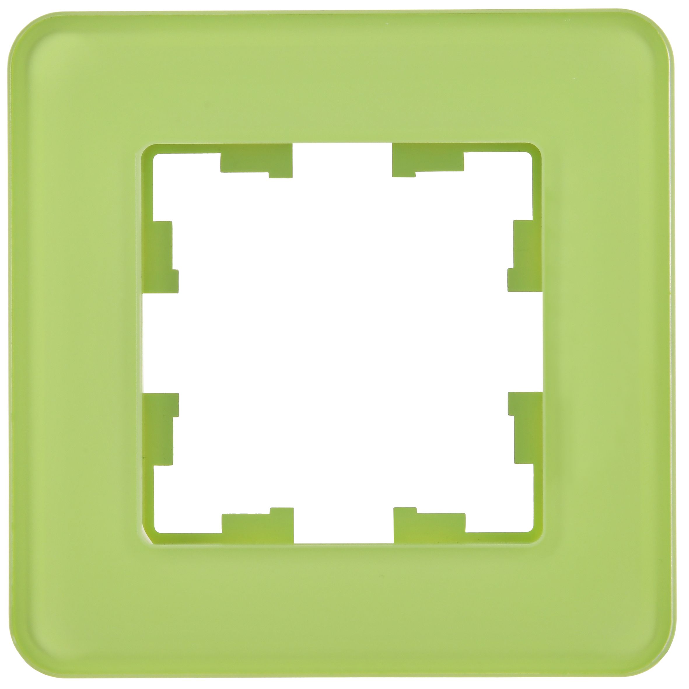 BRITE Рамка 1-местная РУ-1-2-Бр стекло эко грин RE IEK