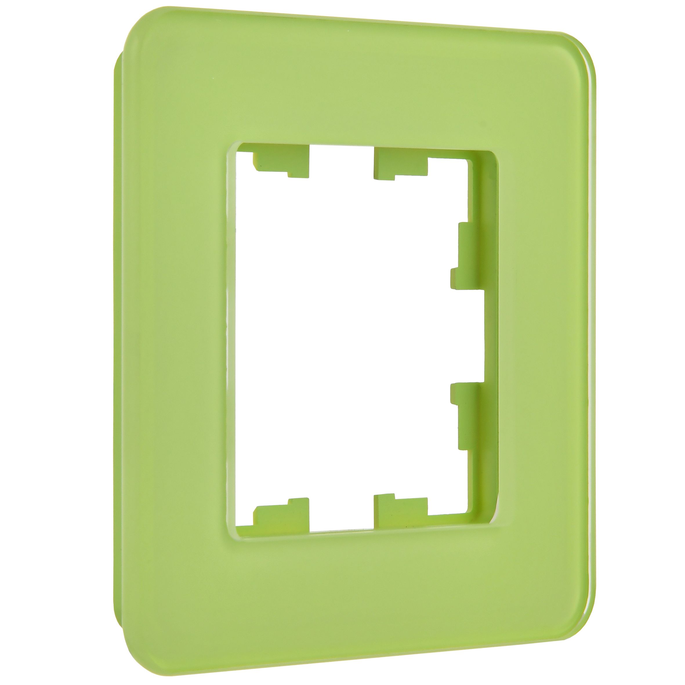 BRITE Рамка 1-местная РУ-1-2-Бр стекло эко грин RE IEK