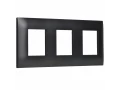 SKANDY Рамка 3-местная SK-F03Bl черный IEK