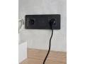 BRITE Рамка 3-местная РУ-3-1-Бр металл титан RE IEK