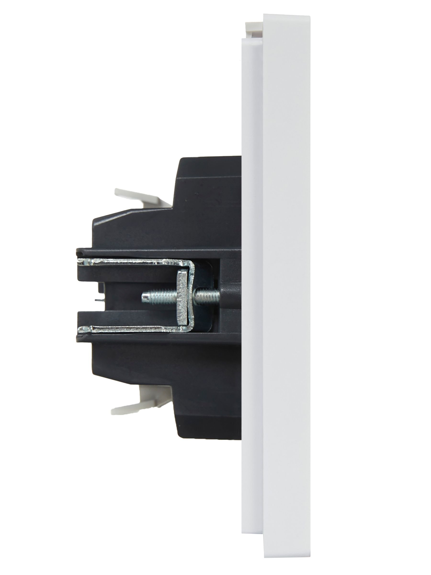 FORTE&PIANO Выключатель 2-клавишный с индикацией 10А FP206 белый IEK