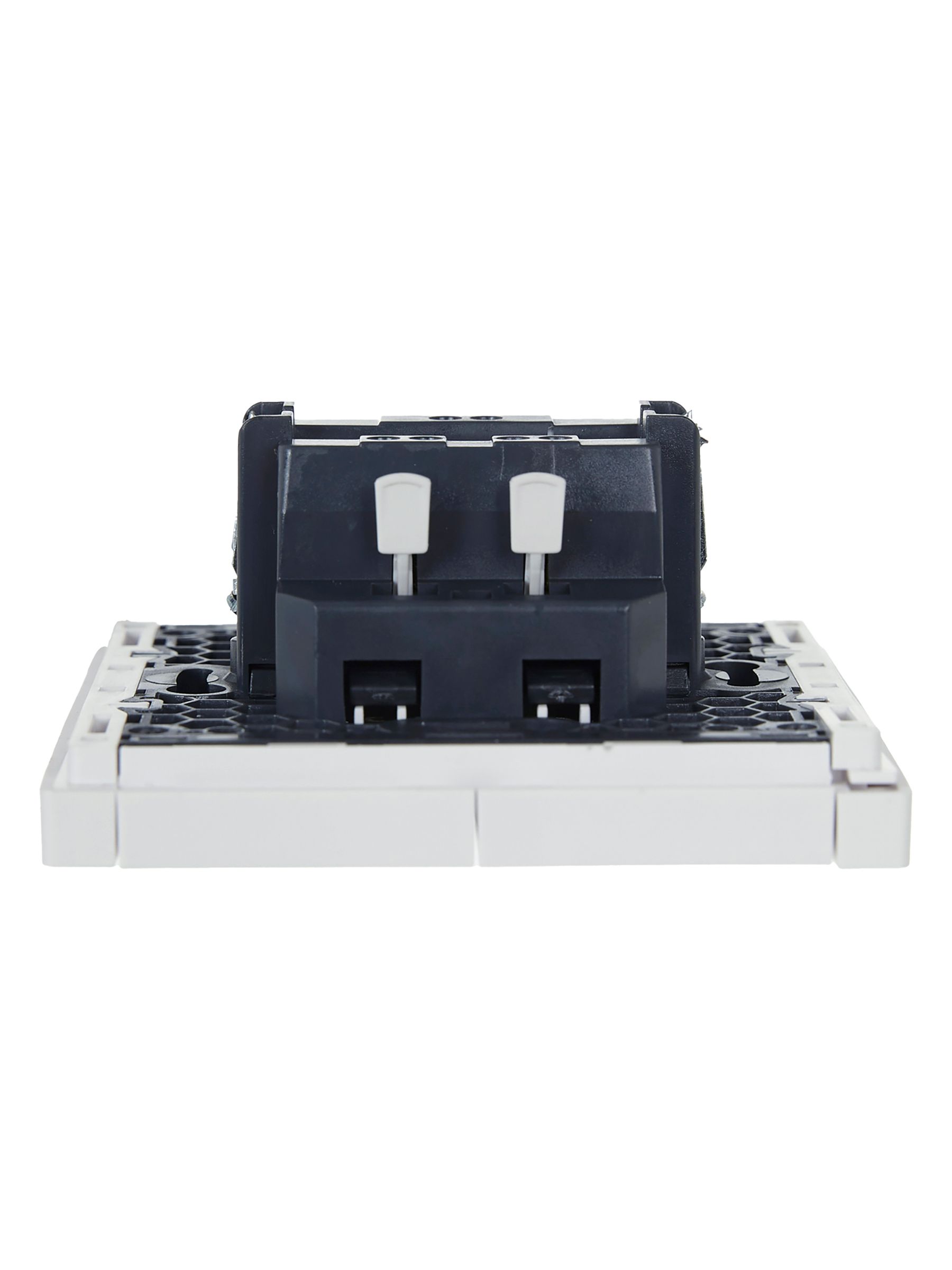 FORTE&PIANO Выключатель 2-клавишный с индикацией 10А FP206 белый IEK