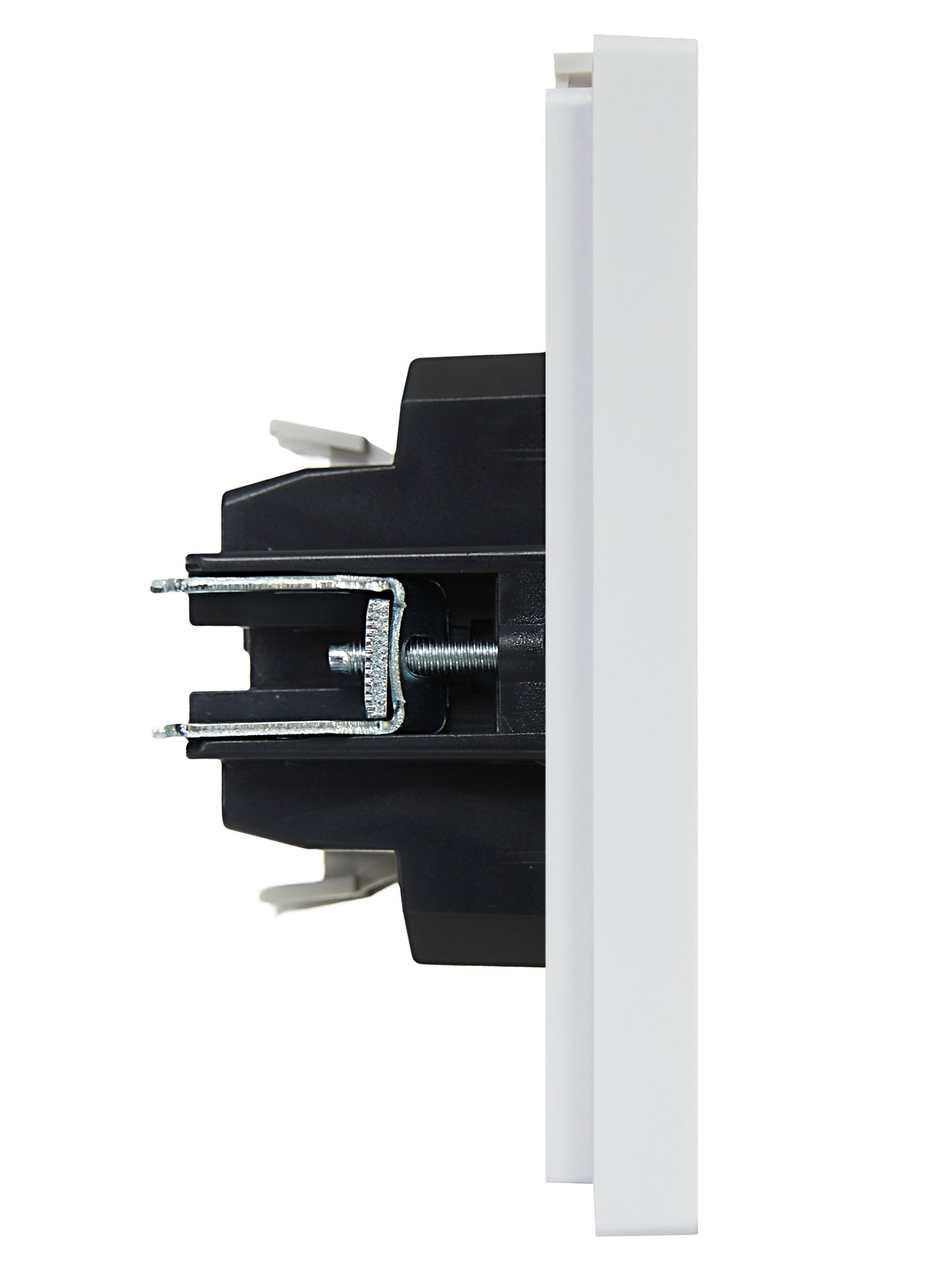 FORTE&PIANO Выключатель 1-клавишный проходной с индикацией 10А FP204 белый IEK