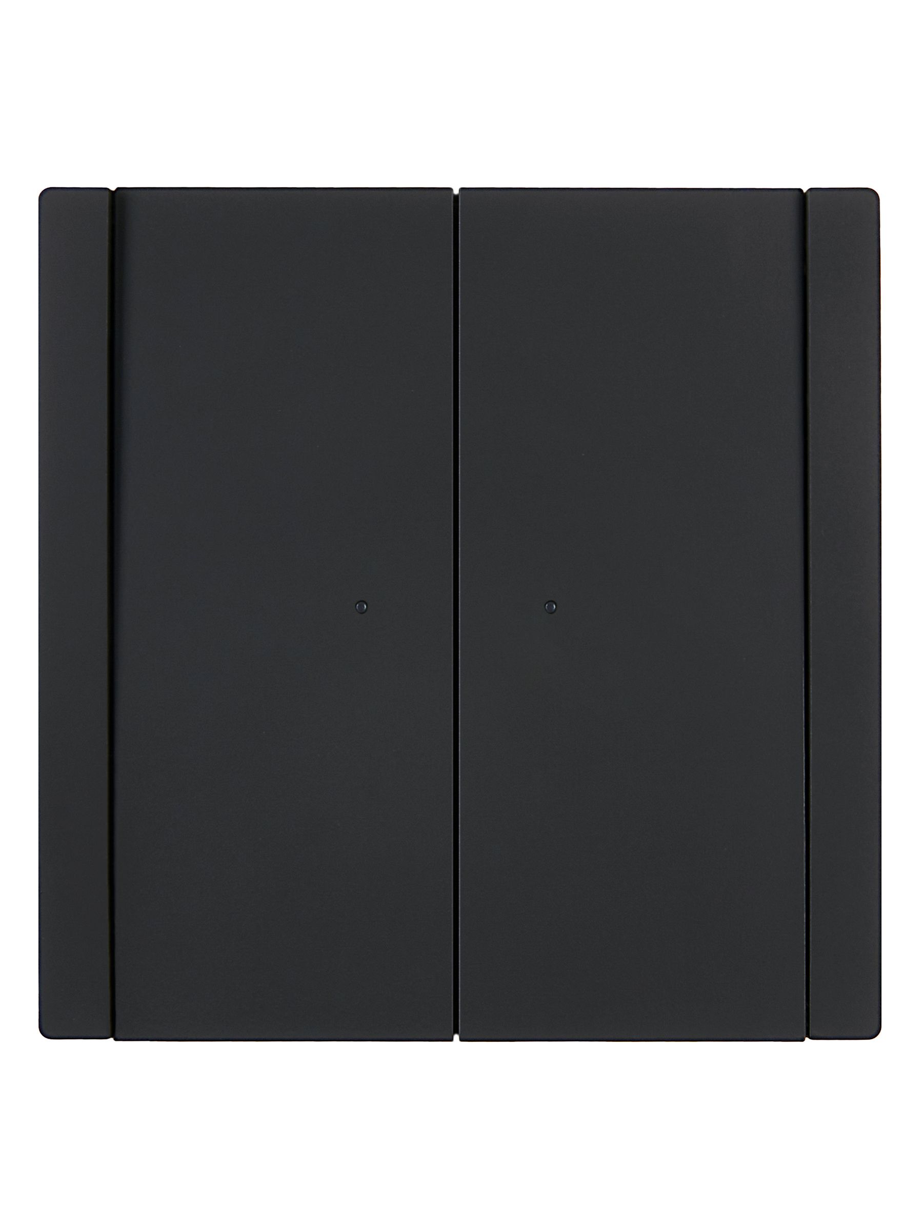 FORTE&PIANO Выключатель 2-клавишный с индикацией 10А FP106 черный IEK