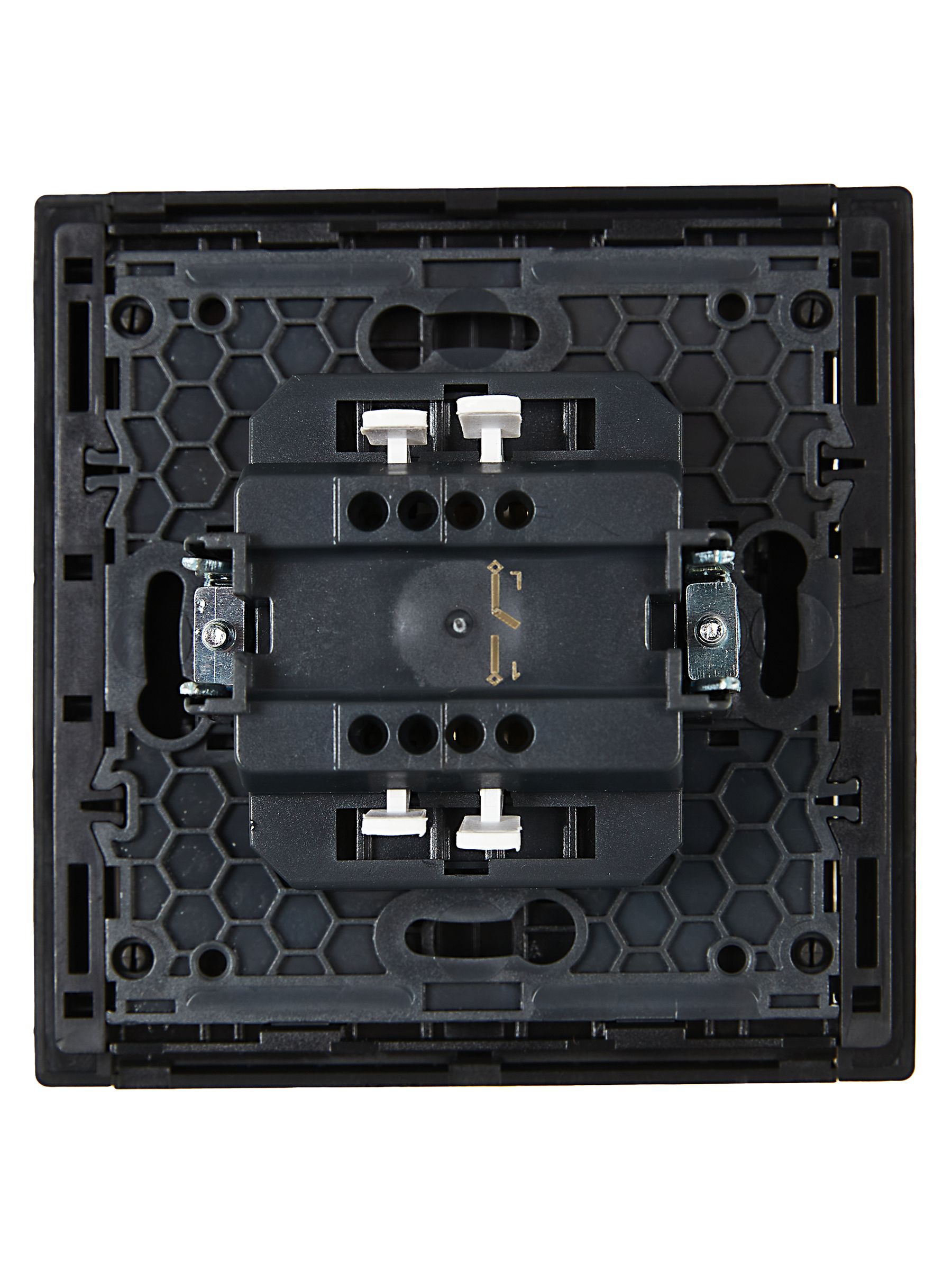 FORTE&PIANO Выключатель 1-клавишный 10А FP101 черный ИЭК