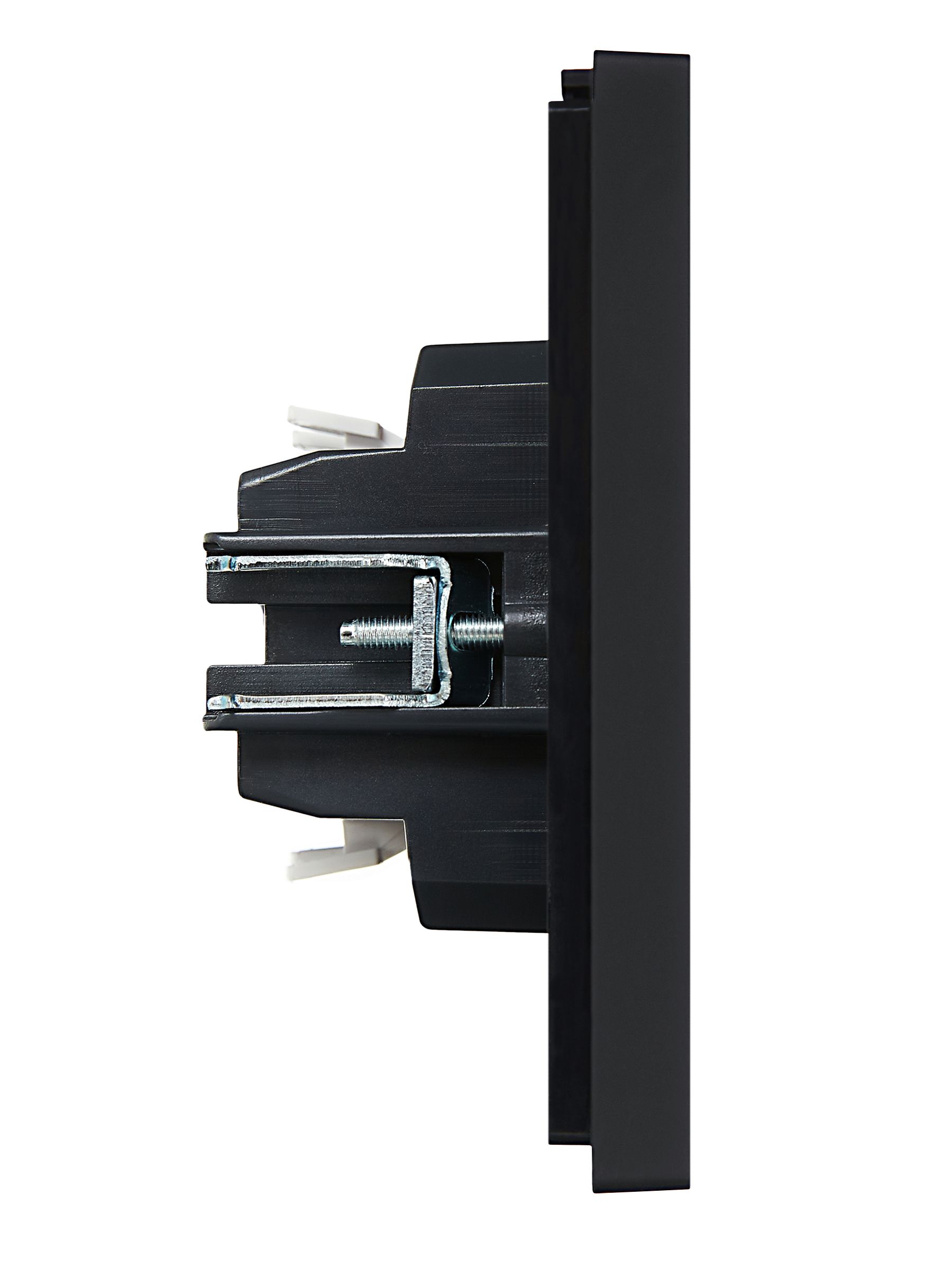 FORTE&PIANO Выключатель 1-клавишный 10А FP101 черный ИЭК