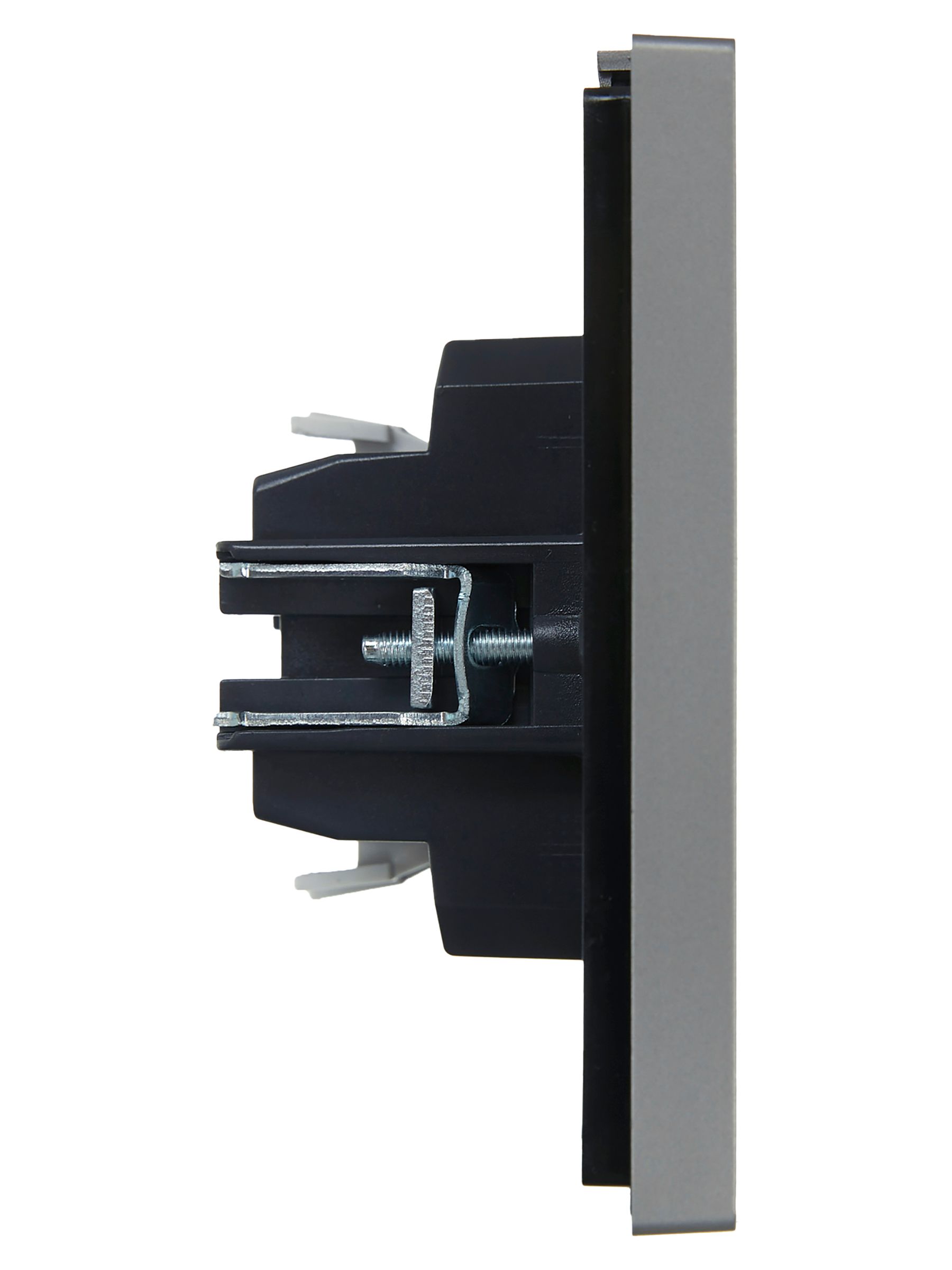 FORTE&PIANO Выключатель 1-клавишный 10А FP501 сталь ИЭК