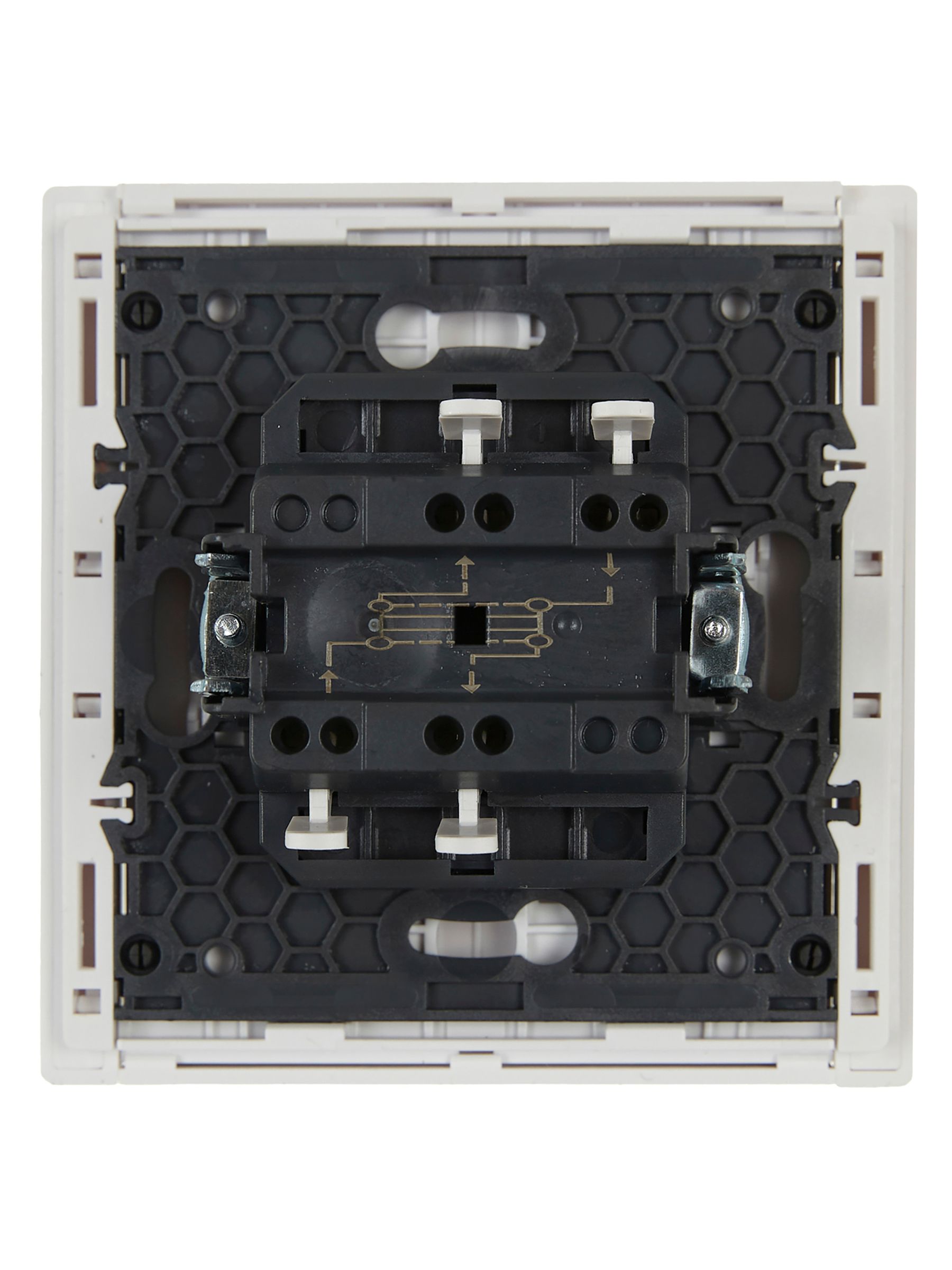 FORTE&PIANO Выключатель 1-клавишный перекрестный 10А FP212 белый ИЭК