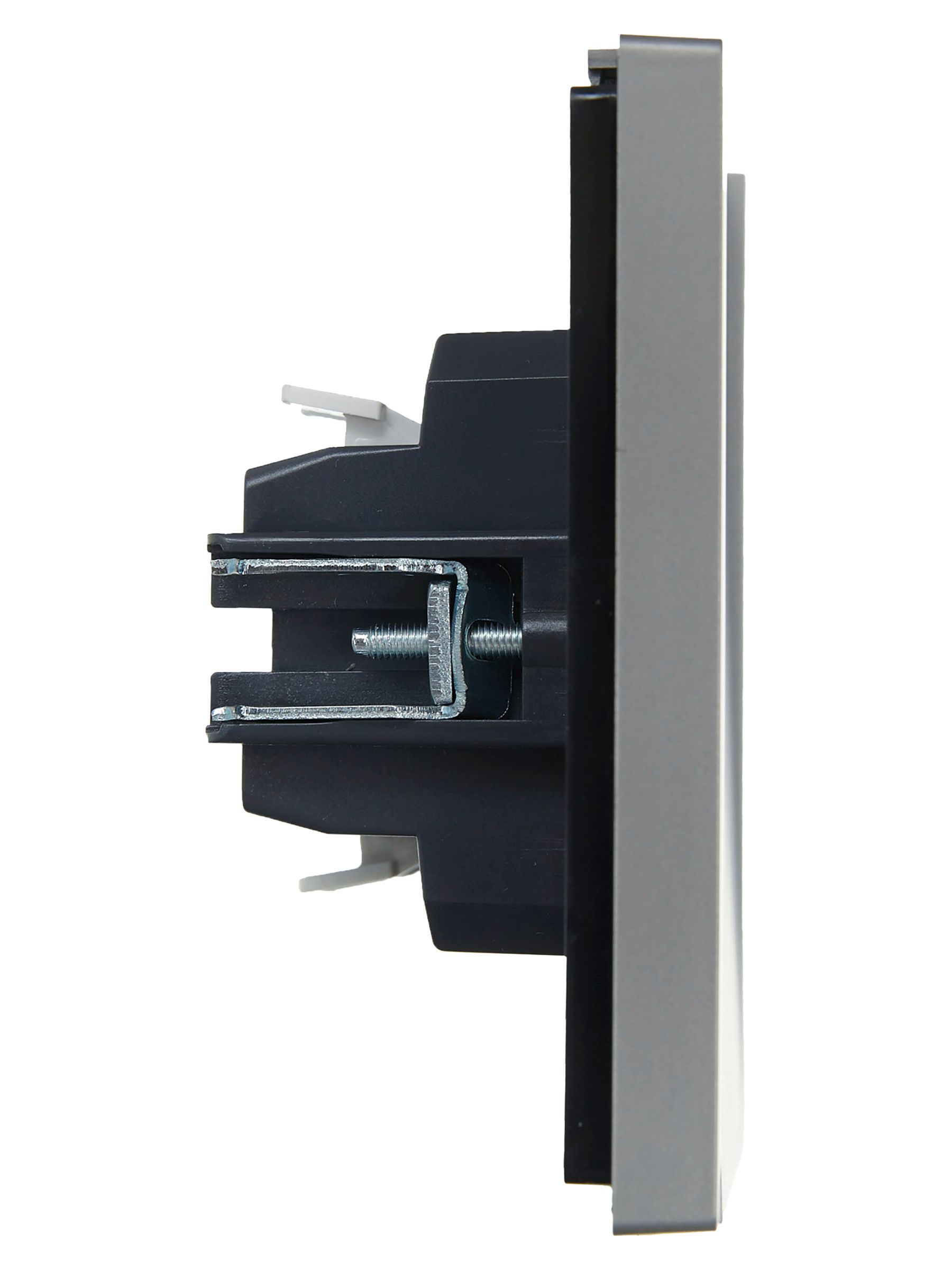 FORTE&PIANO Выключатель 1-клавишный перекрестный 10А FP512 сталь ИЭК