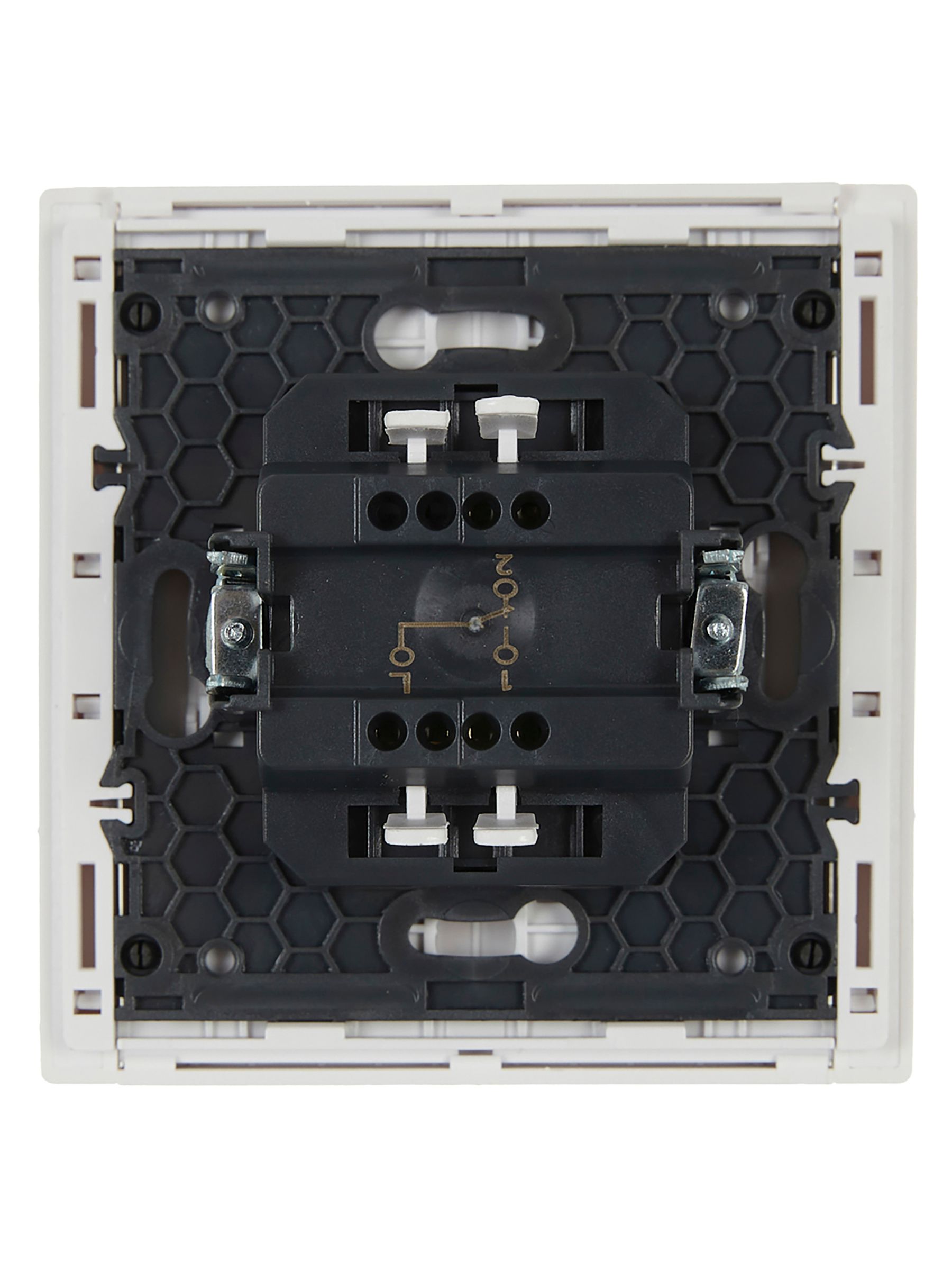 FORTE&PIANO Выключатель 1-клавишный проходной 10А FP203 белый ИЭК