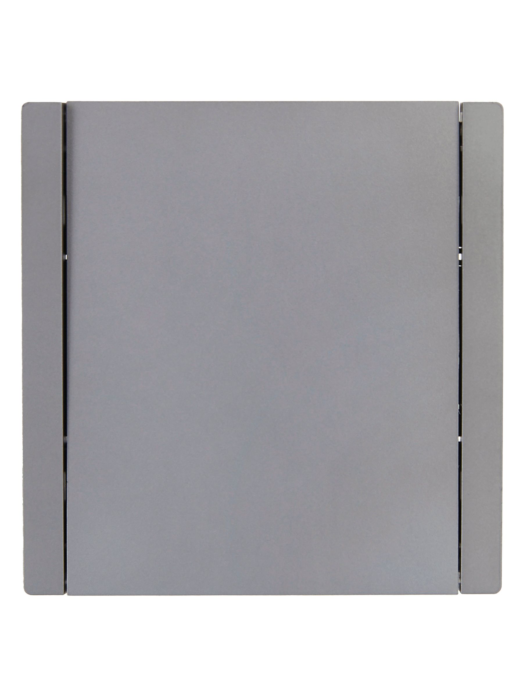 FORTE&PIANO Выключатель 1-клавишный проходной 10А FP503 сталь ИЭК