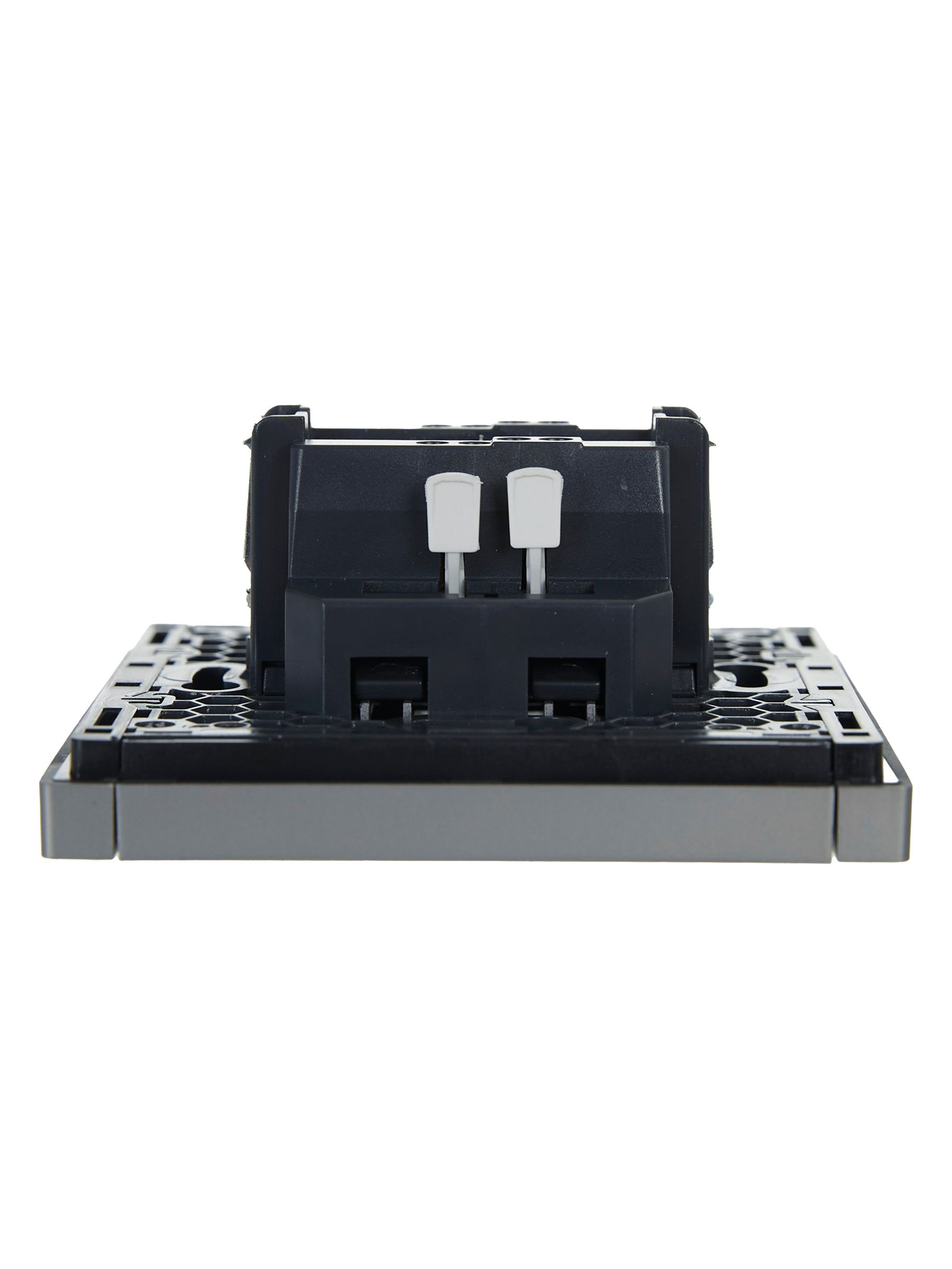 FORTE&PIANO Выключатель 1-клавишный проходной 10А FP503 сталь ИЭК