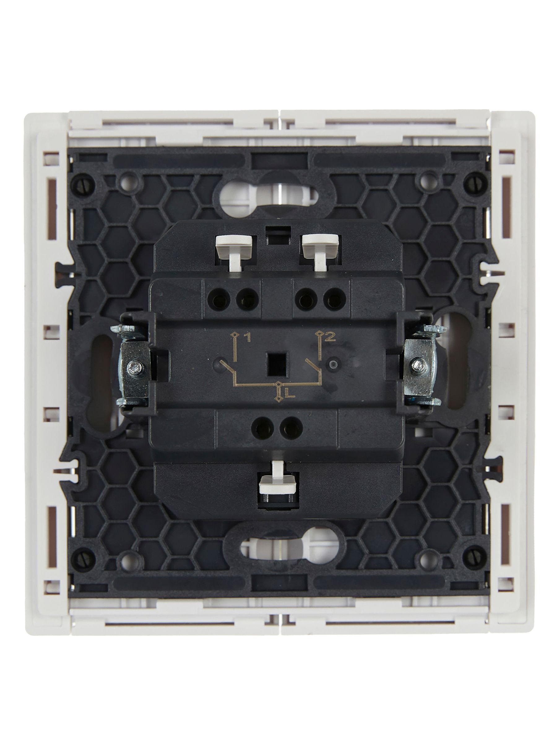 FORTE&PIANO Выключатель 2-клавишный 10А FP205 белый ИЭК