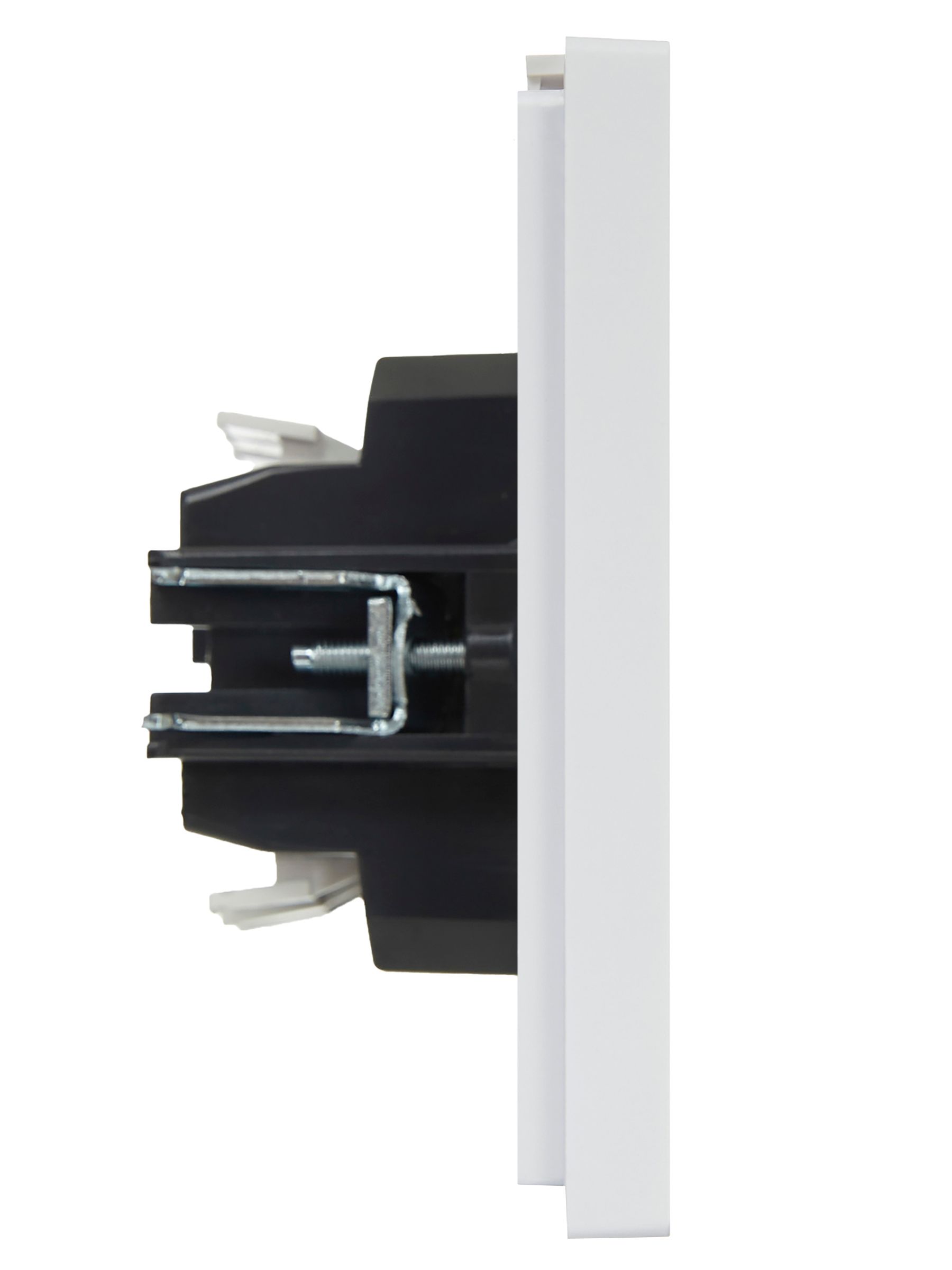 FORTE&PIANO Выключатель 2-клавишный проходной 10А FP207 белый ИЭК