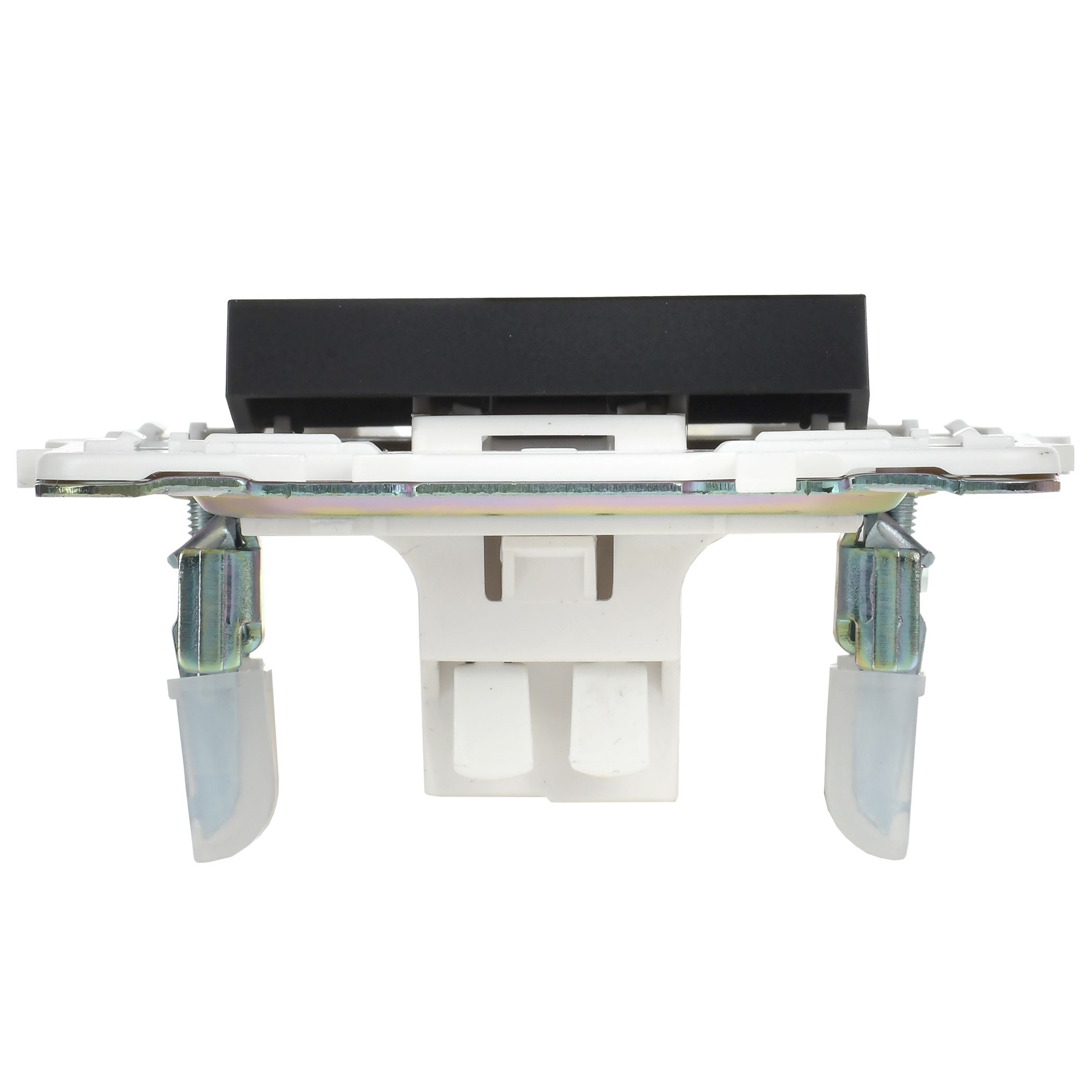 SKANDY Выключатель 1-клавишный проходной с индикацией 10А SK-V08Bl черный IEK