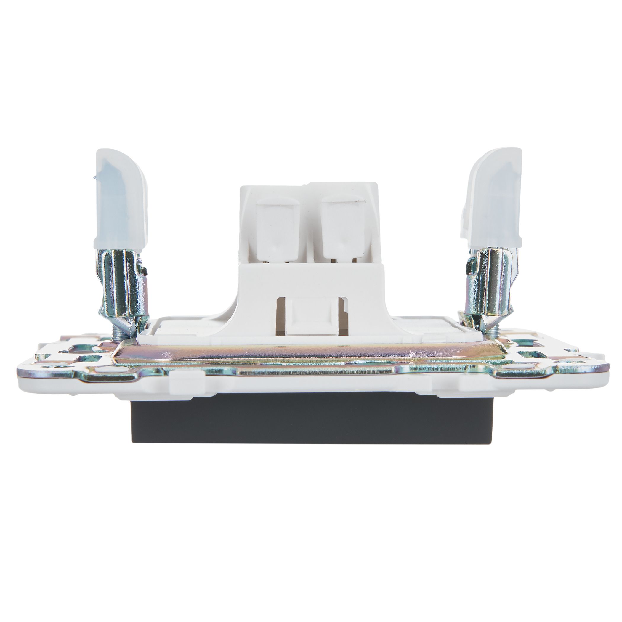 SKANDY Выключатель 1-клавишный проходной с индикацией 10А SK-V08G графит IEK