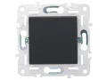 SKANDY Выключатель 1-клавишный 10А SK-V01G графит IEK