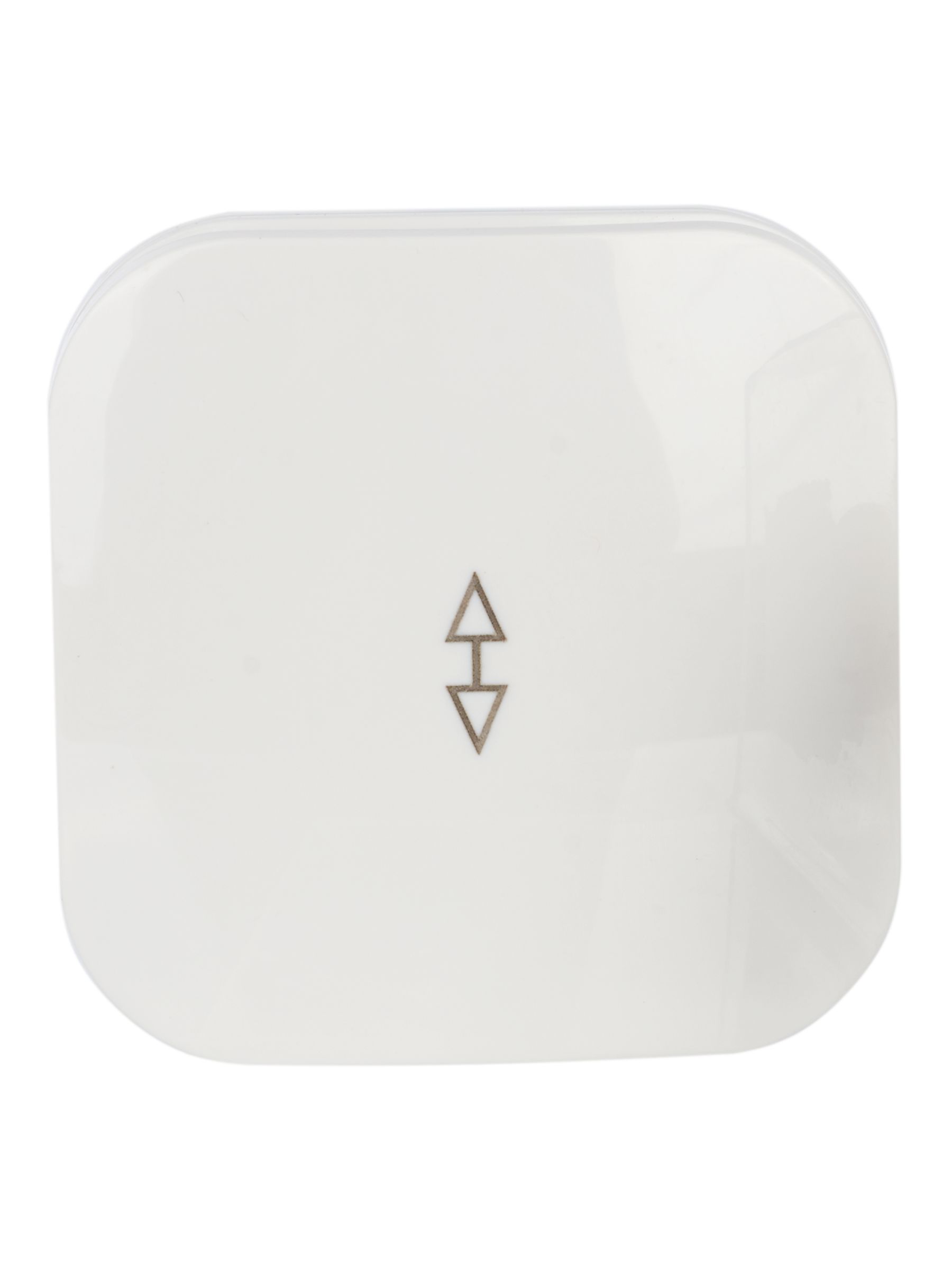 GLORY Выключатель 1-клавишный для открытой установки проходной 10А ВСп10-1-0-ХБ белый IEK