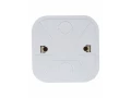 GLORY Выключатель 1-клавишный для открытой установки с индикацией ВС20-1-1-ХБ белый ИЭК